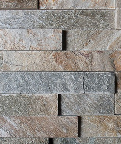 Q001 Quartzite Mix plošný díl - Lepený (0,495 m2)